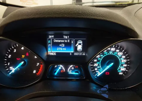 2014 Ford Escape Se from USA, damaged, VIN 1FMCU9GX4EUD61185